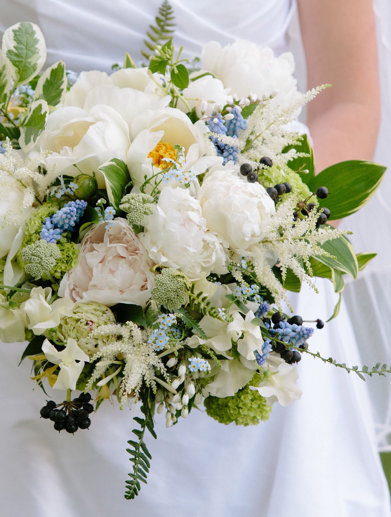 Light White Wedding Bouquet